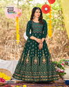 Blue Hills Glamour 10 New Fancy Festive Wear Rayon Printed Long Kurti Collection
